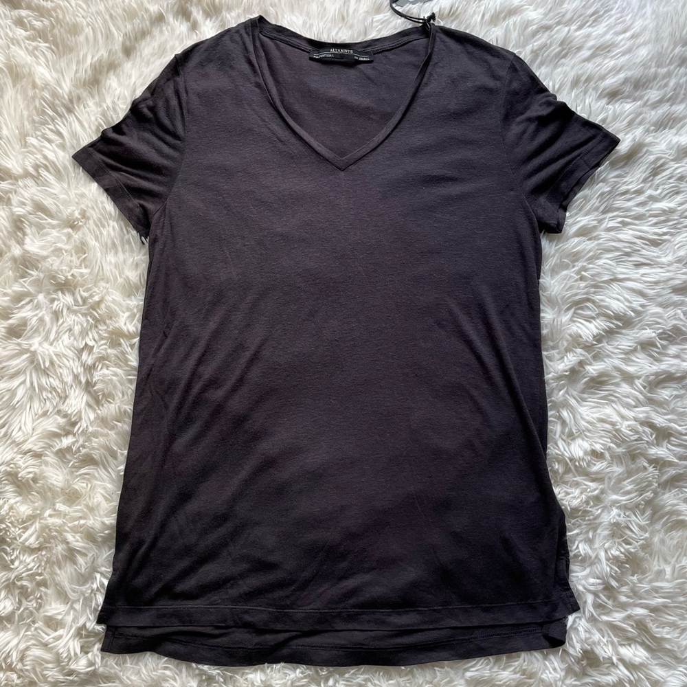 AllSaints Ines Tee Short Sleeve Shirt S